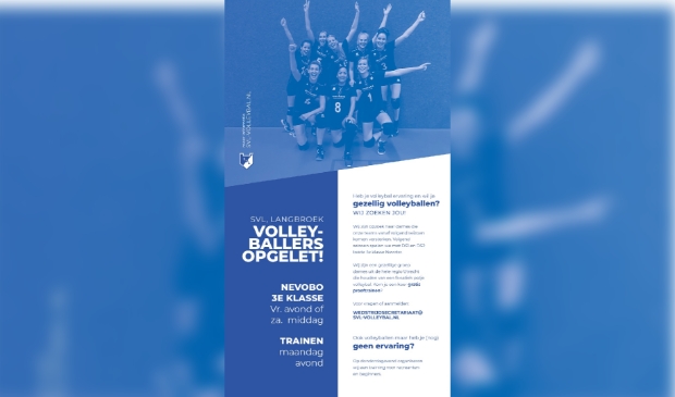 Flyer SVL Volleybal