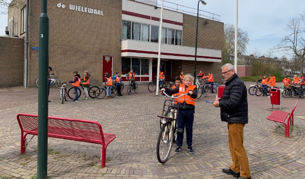 <p>Foto van de fietskeuring in 2019.</p>