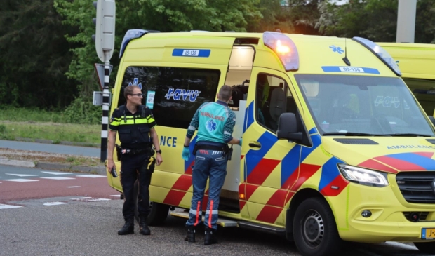<p>Twee ambulances kwamen ter plaatse</p>