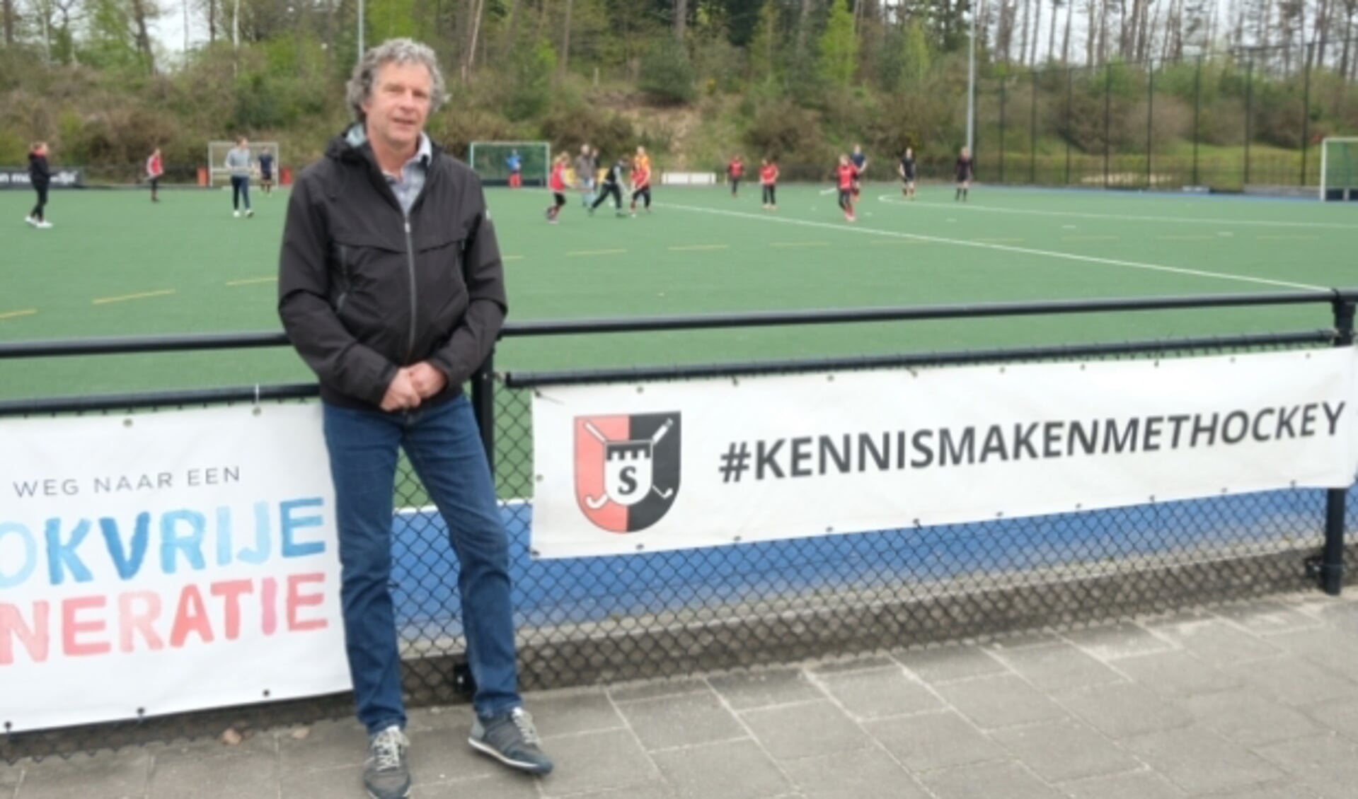 Ton Kamperman coördineert het G-hockey bij vereniging Schaerweijde.