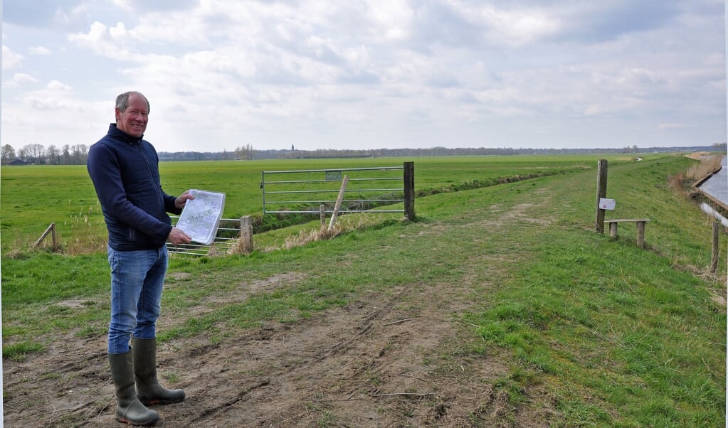 Robert van Motman van Vereniging Vrij Polderland vreest zonnevelden in Soest tot aan de Eem.