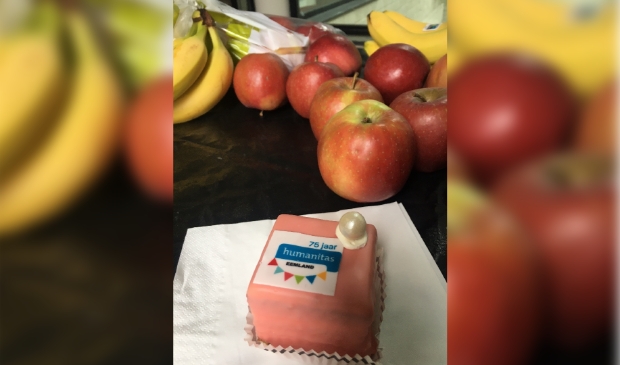 Calorieën of vitaminen? Er was wat te kiezen voor de wandelaars.