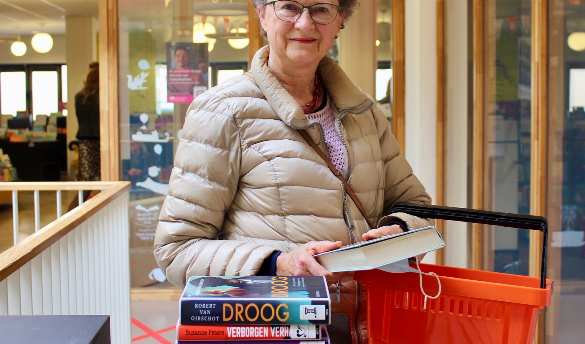 Gerda Velthuizen: ,,Ik ben blij dat ik weer lekker kan rondneuzen tussen de boeken.''