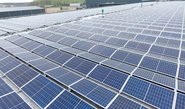 <p>De CDA-fracties pleiten voor een lint aan zonnepanelen langs de A12. </p>