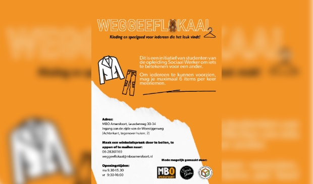 Flyer Weggeeflokaal