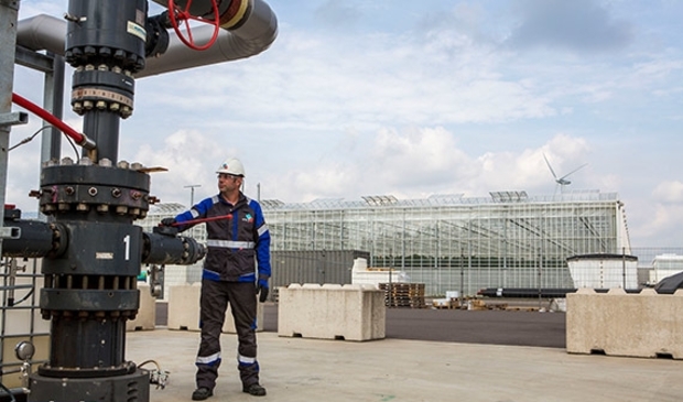 In Andijk staat 1 van de 3 Noord-Hollandse geothermie-installaties.