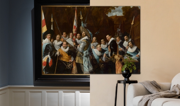 <p>Vergadering van de Cluveniersschutteri - Frans Hals. </p>