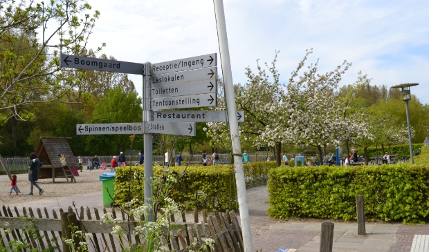 <p>Het buitenterrein van Informatieboerderij Zorgvrij trekt ook in coronatijd bezoekers van jong en oud. </p>
