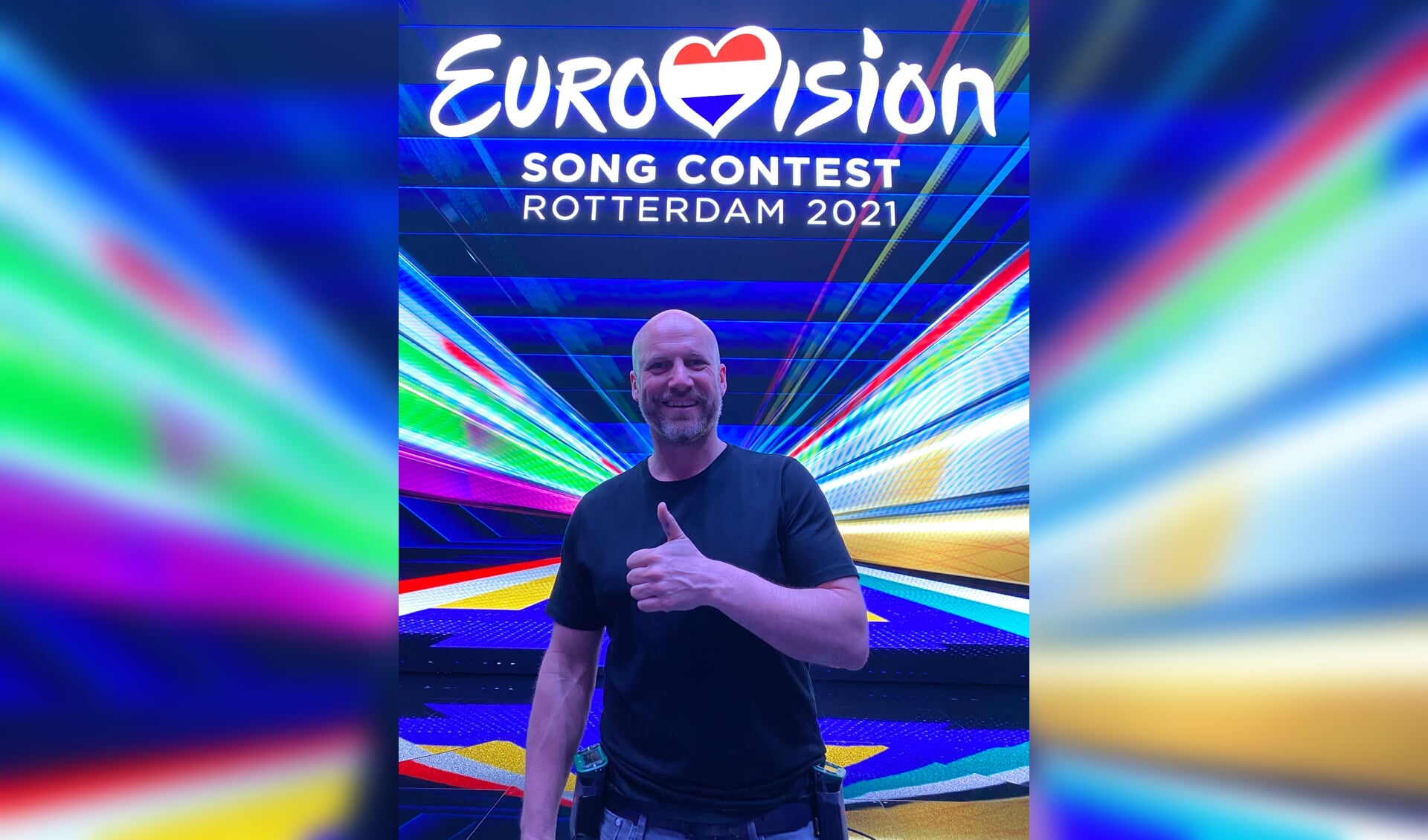 Niemand die nu en straks vaker op het podium van het Eurovisie Songfestival staat dan Richard van Rouwendaal.
