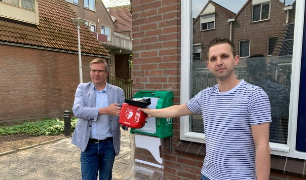 <p>Eddy Veth van Kooyman Eigen Huis (links) en Bas van Houwelingen (rechts)</p>