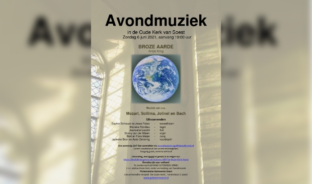 Poster Avondmuziek