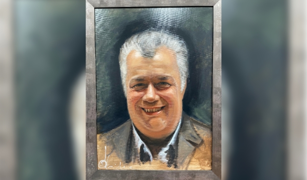 <p>Schilderij met de beeltenis van Paul Vos.</p>