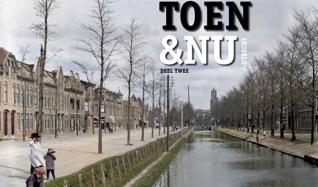 Omslag van het boek, met de Vleutensweg in 1915.