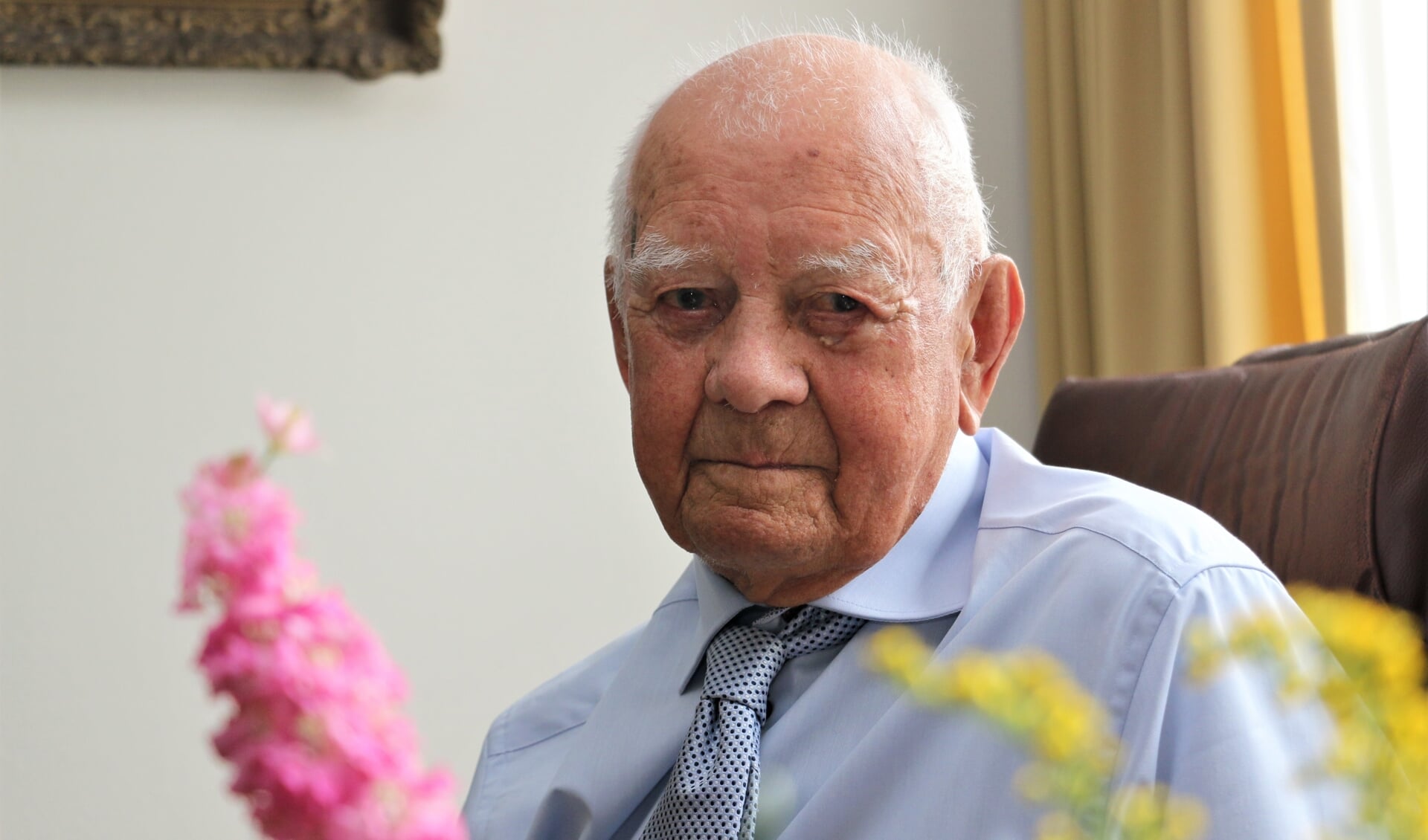 Gerrit Schimmel: ,,Er is in mijn familie nog nooit iemand honderd jaar geworden. Ik ben een tevreden mens.”