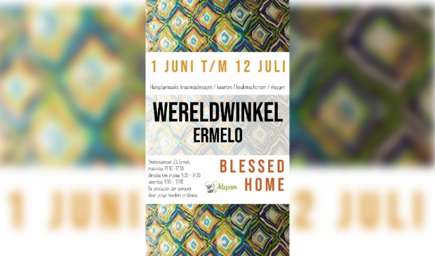 Flyer verkoop Wereldwinkel Ermelo