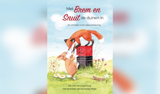 De cover van het boek: Met Brem en Snuit de duinen in.
