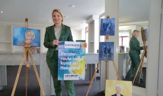 De kunst is dit jaar in vensters te zien.