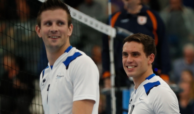 Gerard Baan en Wessel Anker strijden volgend jaar wederom in hetzelfde team, maar dan Heren 2 van Sliedrecht Sport.