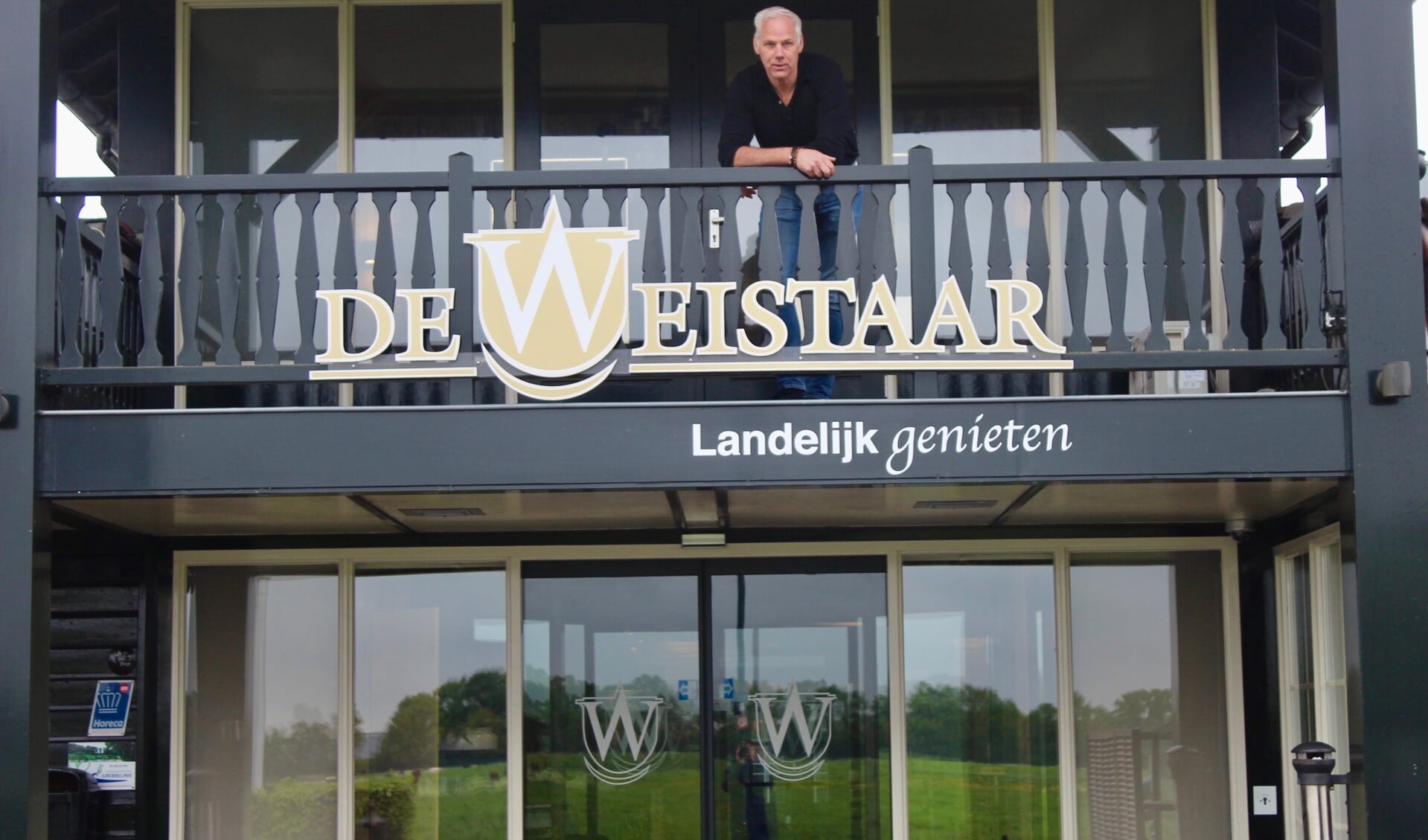 Jan van Wolfswinkel heeft met De Weistaar altijd de blik naar voren gehad. ,,Trouwen op locatie heeft ons een flinke boost gegeven.''