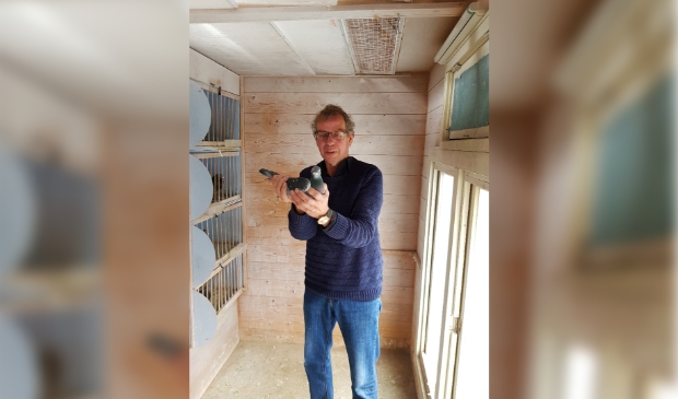 Dick met zijn winnaar.