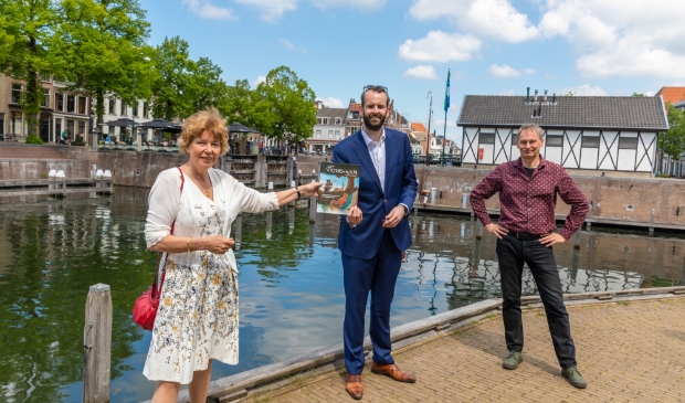 <p>In Gorinchem werd het stripboek ‘Het Waterwapen’ officieel gelanceerd </p>