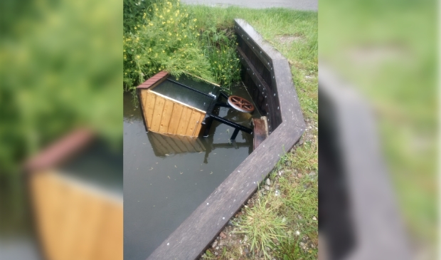 Kar in de sloot