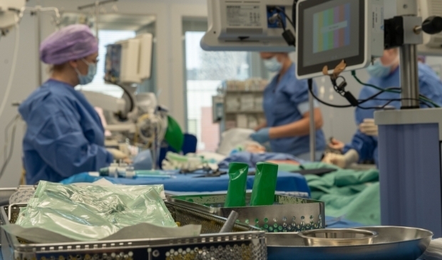 <p>Kijkje in een operatiekamer &nbsp;van het St Jansdal.</p>