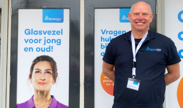 <p>Johan Scheepstra bemant het Glasvezel Informatiepunt, Rijksstraatweg 177 in Leersum.</p>