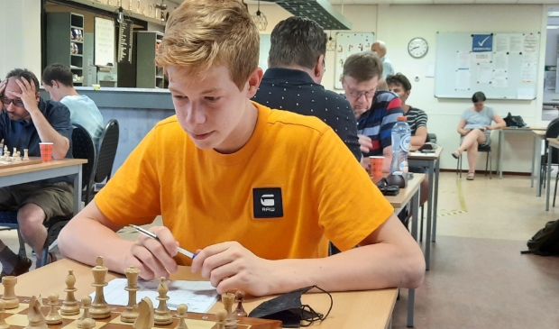Maarten Hartkoren speelde sterk