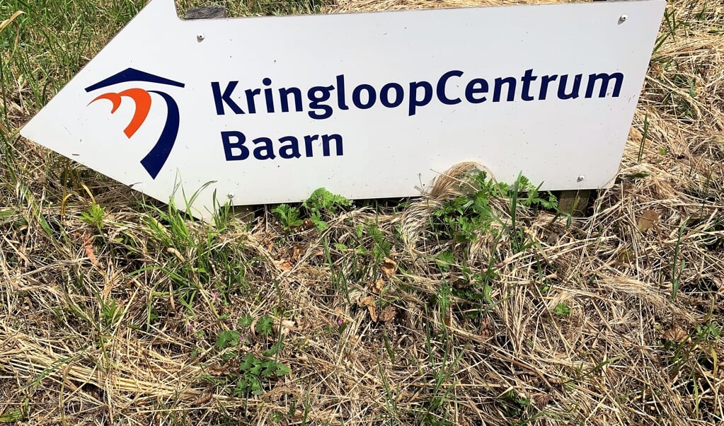Kringloopcentrum Baarn haalt al jaren het grof vuil op. 