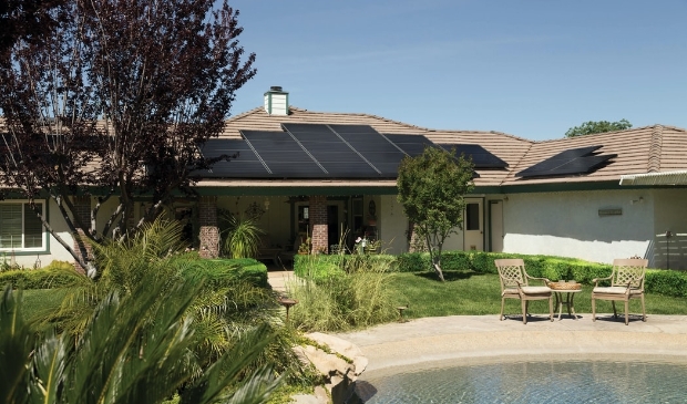 Zonnepanelen op woning