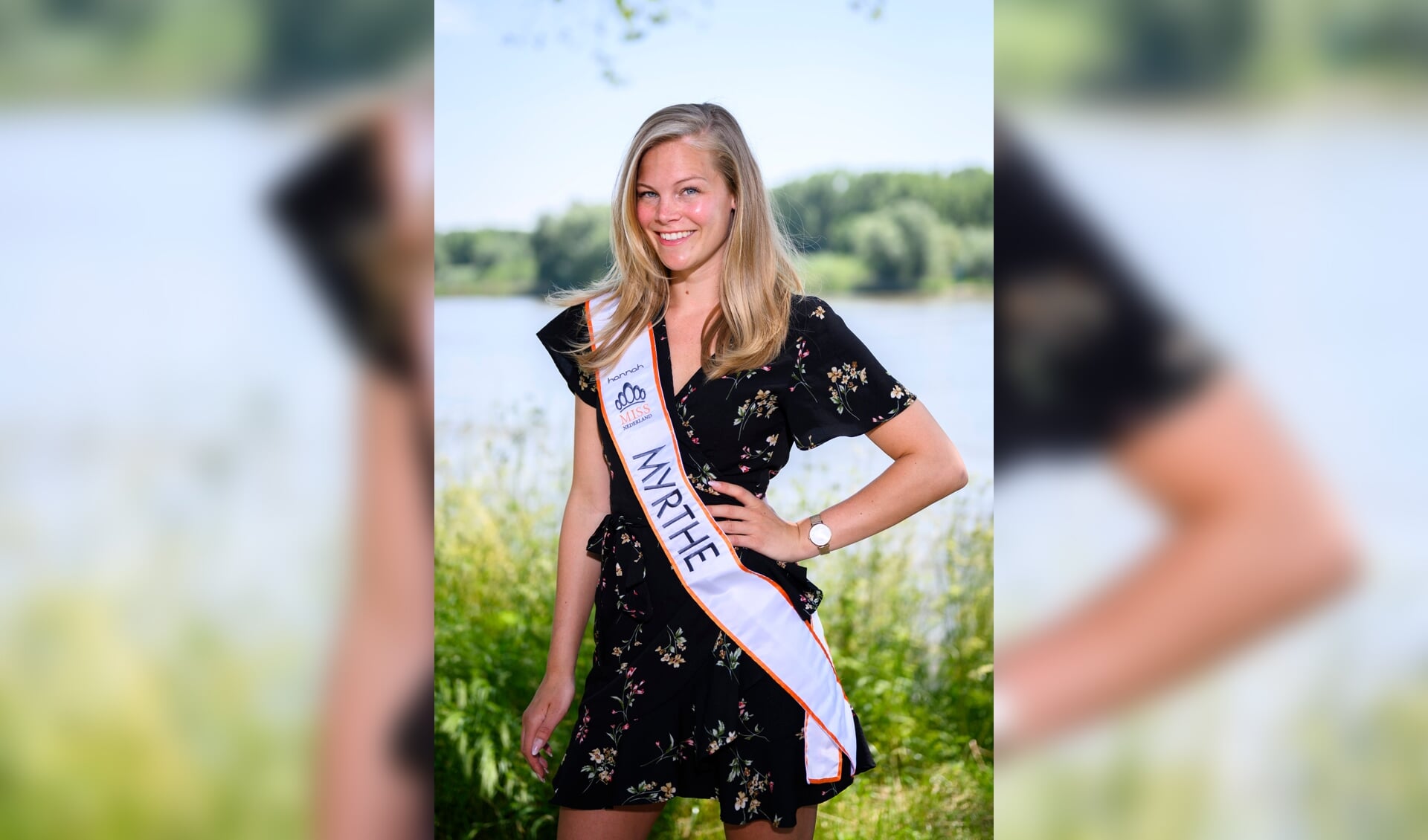 Myrthe is met negen andere meiden in de race om Miss Nederland te worden.