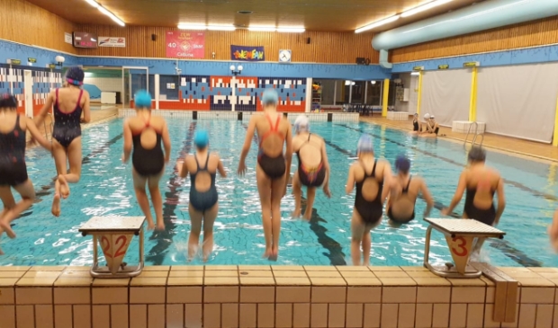 training synchroonzwemmen