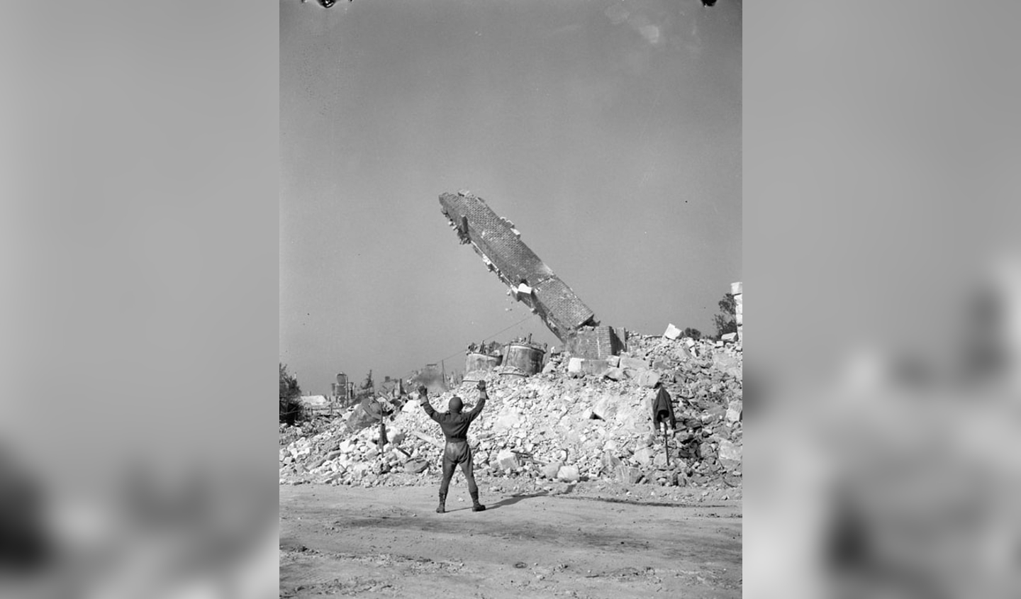 Ruine van 6 juni van Caen