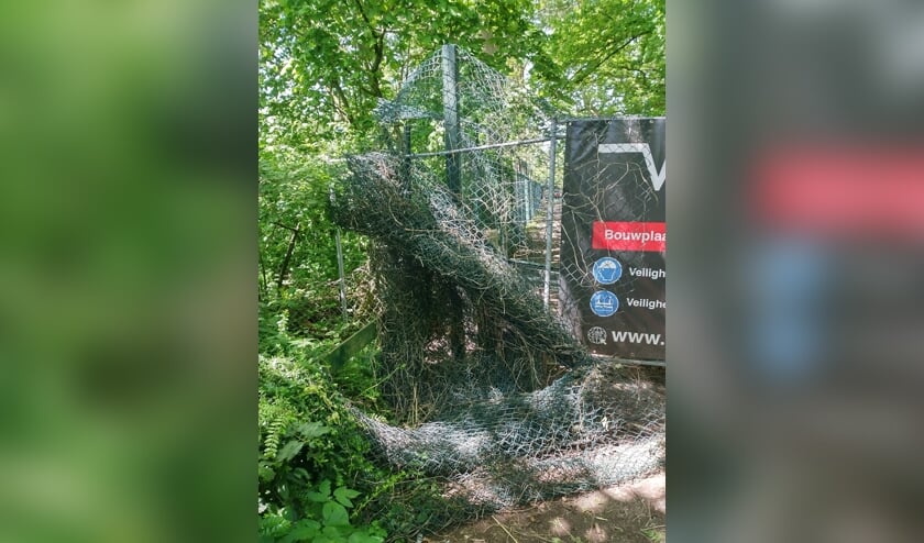 Een gebarricadeerd bastion