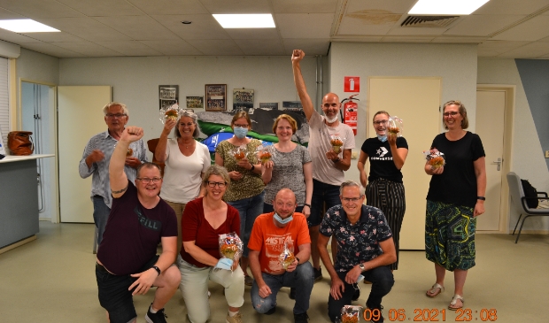 <p>Acht cursisten zijn geslaagd</p>