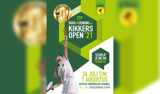 Poster 25ste Kikkers Open