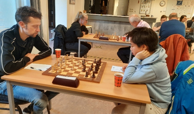 Jaap Euser (l) verrassende koploper GKD