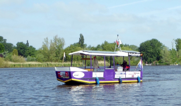 de groene stroomboot