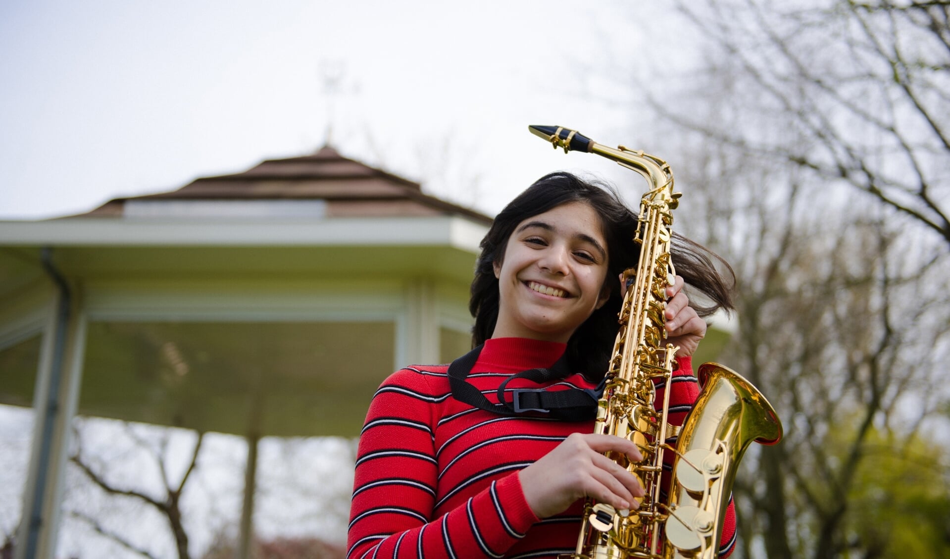 De saxofoon is één van de vele instrumenten waaruit je op de Proeflesdag kunt kiezen.