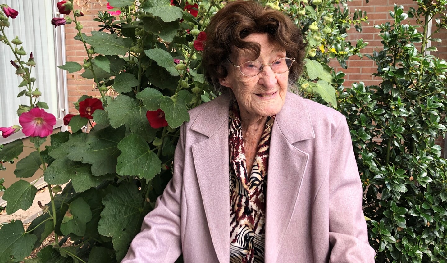 Leonora Pennarts-Elfferich, in juni van dit jaar op haar 109e verjaardag.