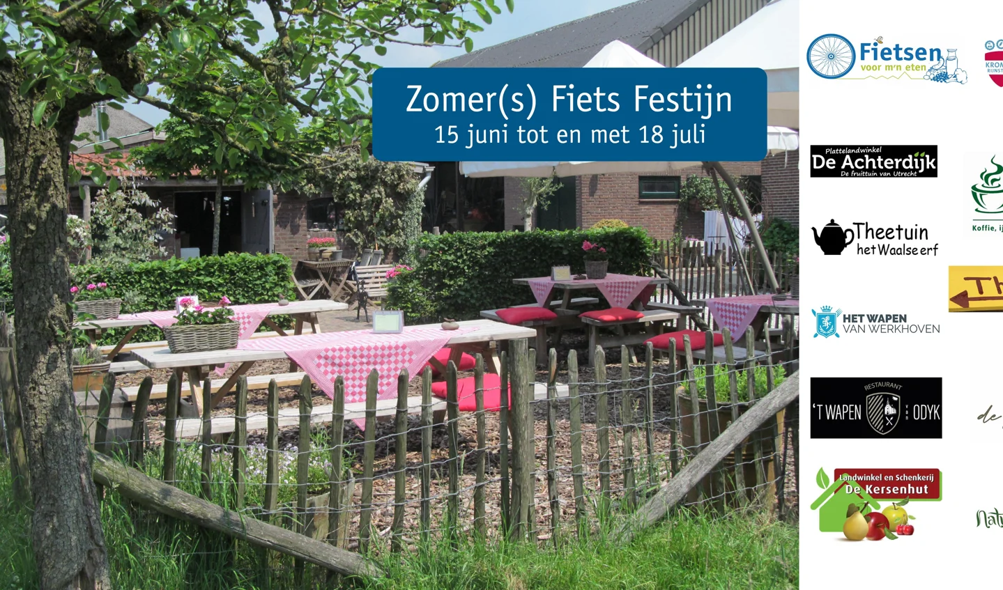 salon borst hoog Zomer(s) Fiets Festijn van Fietsen voor mijn Eten in de Kromme Rijnstreek -  Houtens Nieuws | Nieuws uit de regio Houten