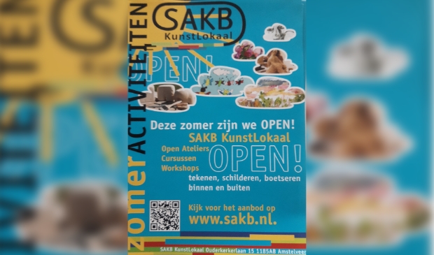 poster zomerprogramma SAKB