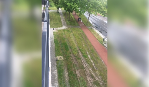 Spoorvorming bij Nieuw Dorestad