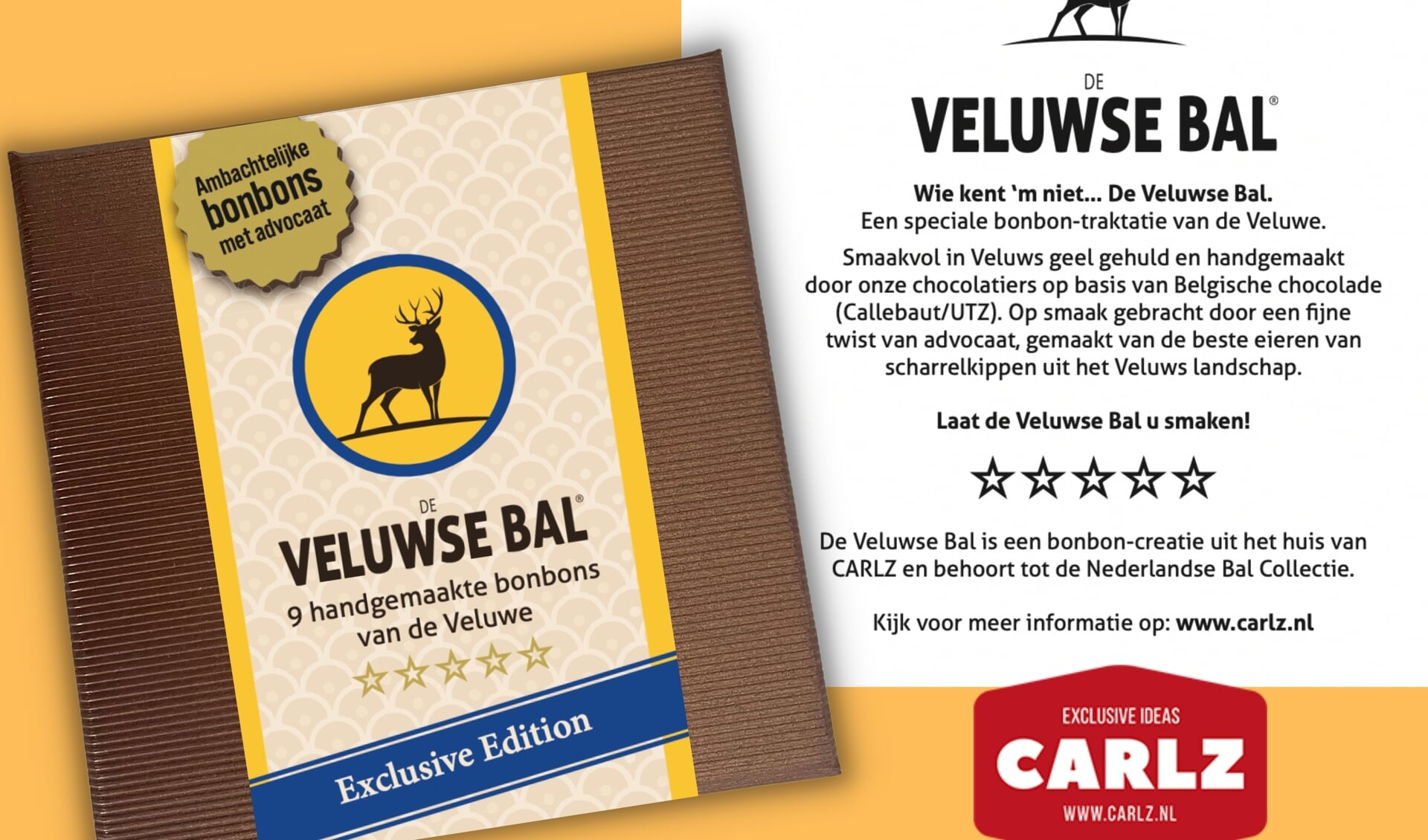 De Veluwse Bal, de nieuwe bonbon van de Veluwe.