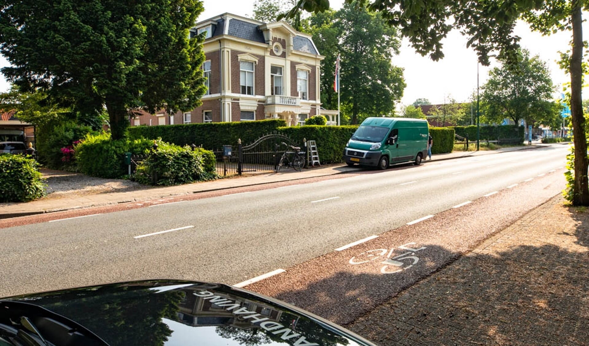 Het bewuste pand aan de Eemnesserweg