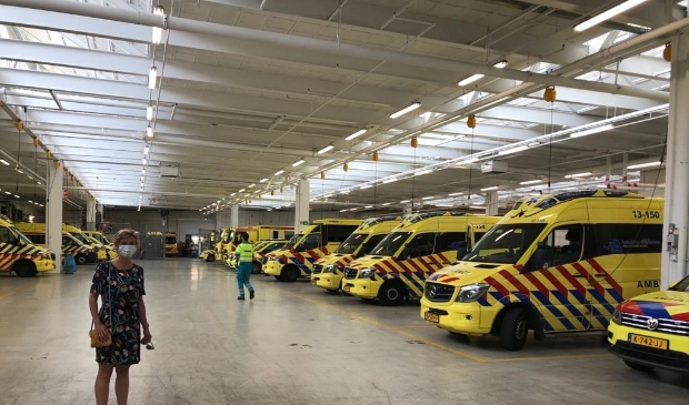 De nieuwe ambulancepost.