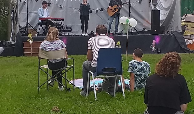 Impressie van het tuinconcert van vorig jaar