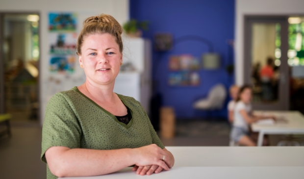 <p>Stefanie van de Langemeen: ,,Je merkt dat de kinderen zich hier vertrouwd voelen.''</p>