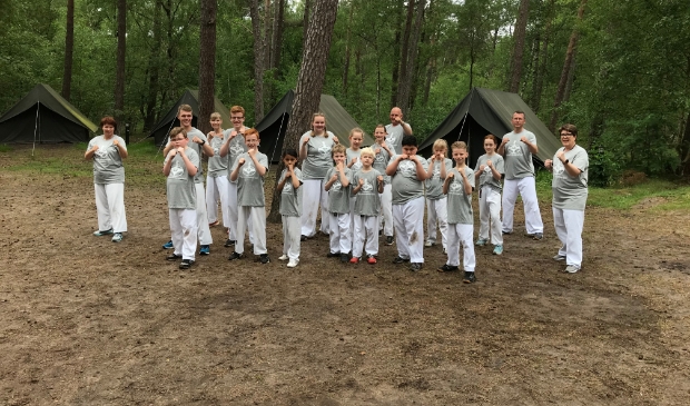 Deelnemers jeugdkamp 2021